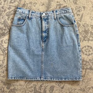 Guess denim jean skirt